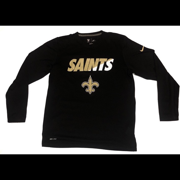 saints dri fit long sleeve